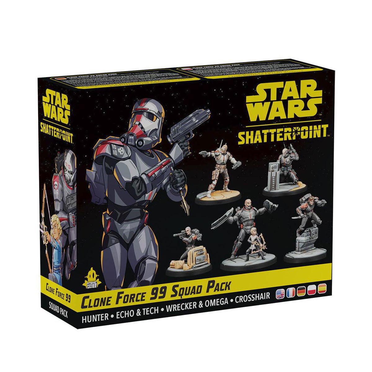 TBB Shatterpoint Clone Force 99 Squad Mini Figure Pack 1