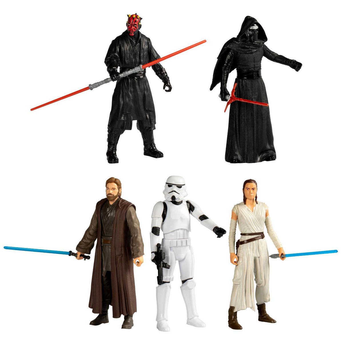 SW Galactic Good vs. Evil 6" Action Figure 5-Pack Set 3