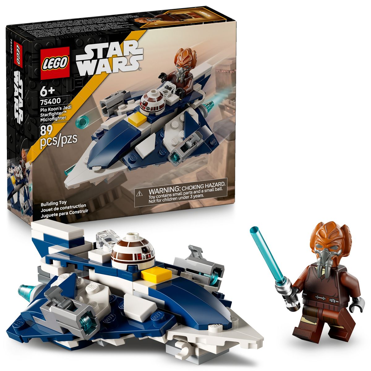 SWTCW PloKoon's Jedi Starfighter Microfighter Lego Set 1