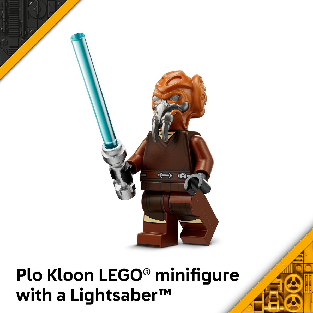 SWTCW PloKoon's Jedi Starfighter Microfighter Lego Set 3