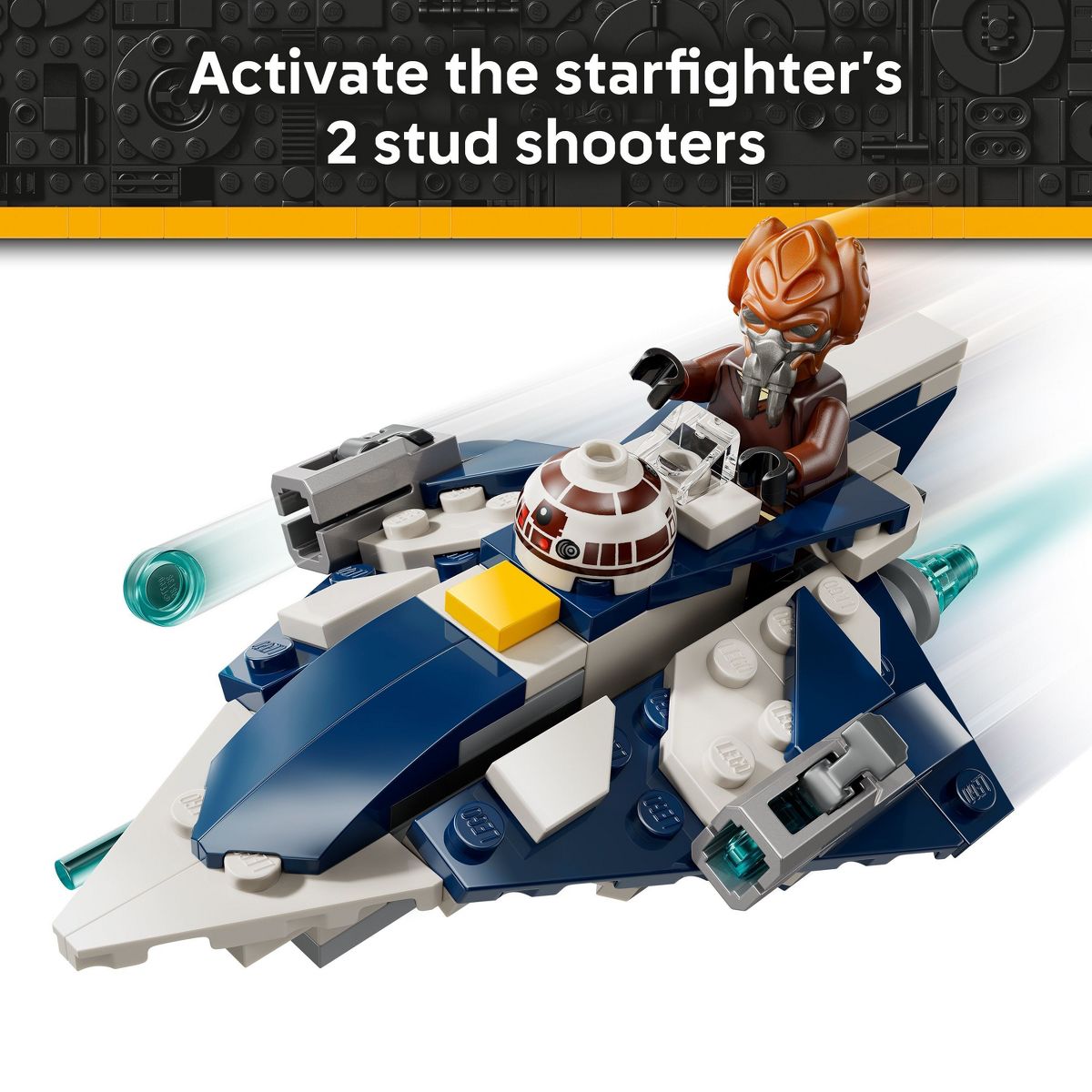 SWTCW PloKoon's Jedi Starfighter Microfighter Lego Set 2
