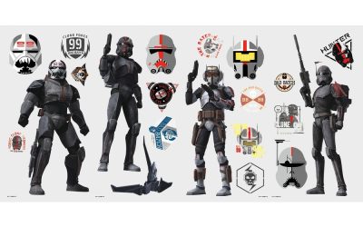New The Bad Batch Peel and Stick Wall Decal Sticker Set available now!