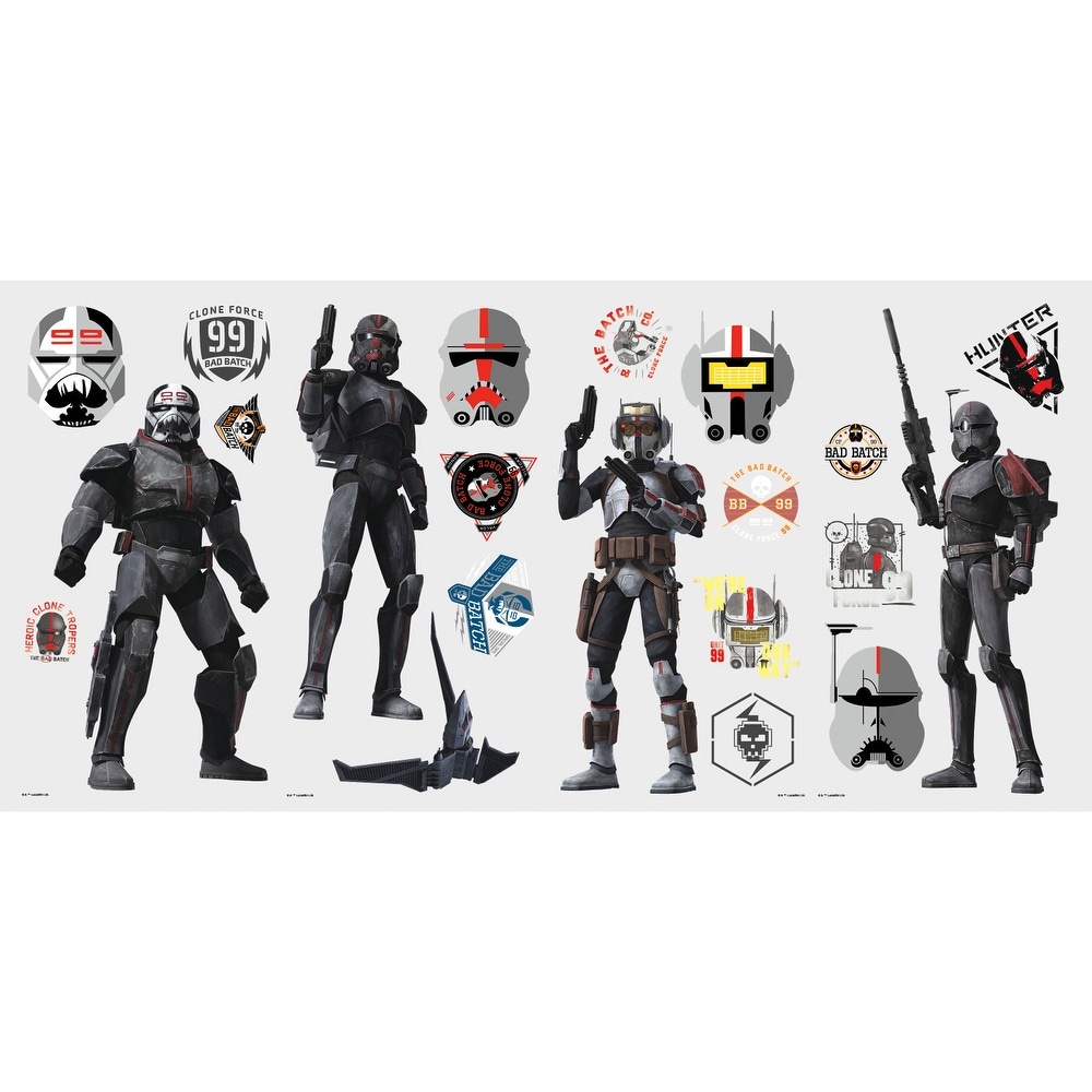 TBB Peel and Stick Wall Decal Sticker Set 1