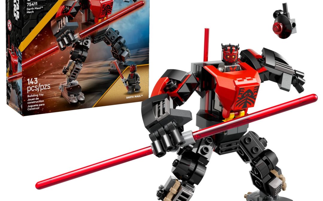 New Star Wars Darth Maul Mech Lego Building Set available now!