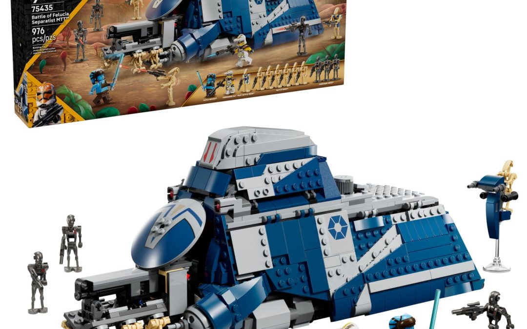 New Star Wars The Clone Wars Battle of Felucia Separatist MTT Lego Set available now!