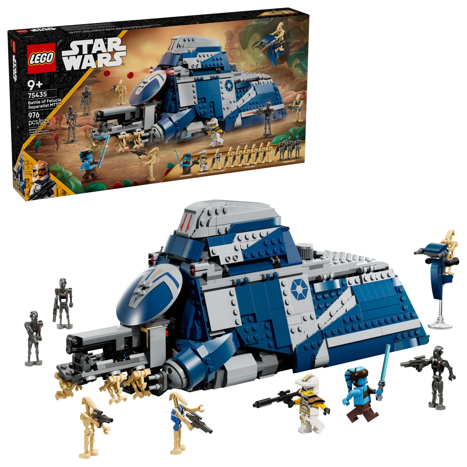 SWTCW Battle of Felucia Separatist MTT Lego Set 1