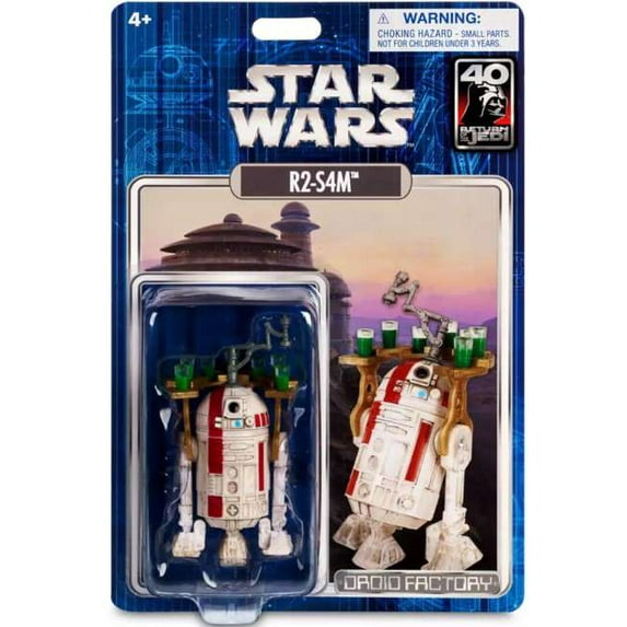 New Star Wars Galaxy's Edge Droid Factory R2-S4M 40th Anniversary Figure available now!