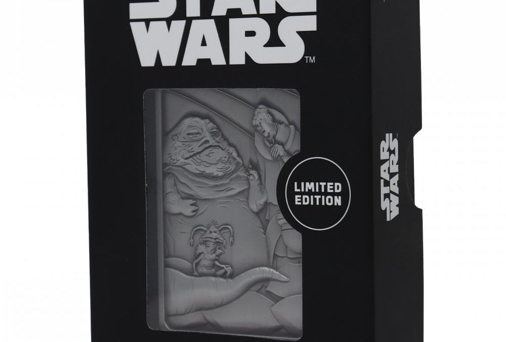 New Return of the Jedi Jabba The Hutt Limited Edition Ingot available now!