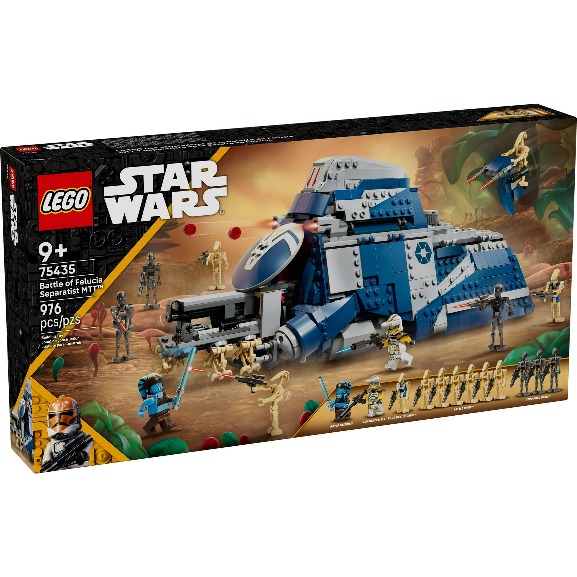 SWTCW Battle of Felucia Separatist MTT Lego Set 2
