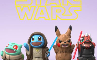 New Star Wars Pokemon Iconic Characters Figure 4-Pack available now!