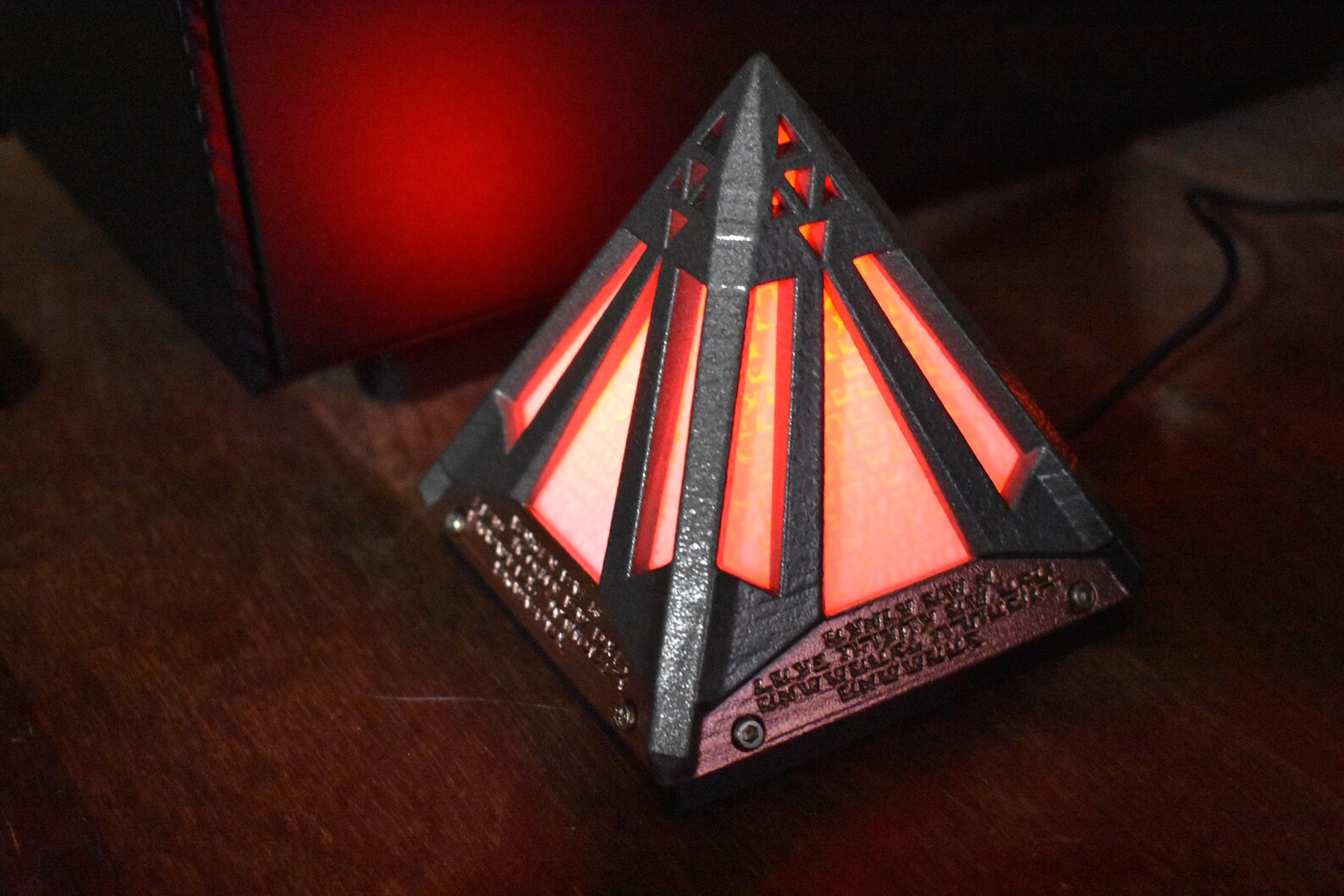 SW Custom Made Sith Holocron USB Drive (with RGB) 2