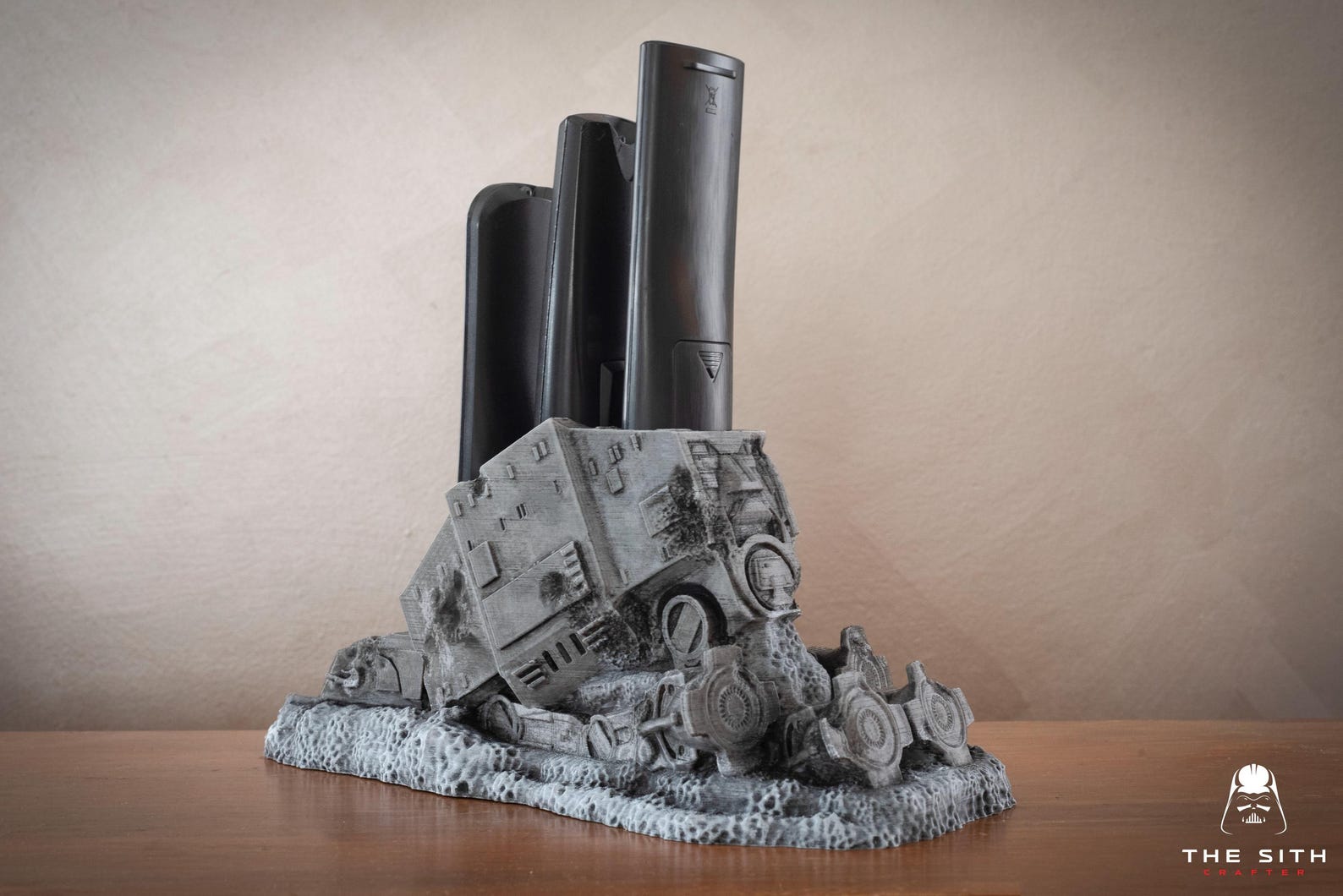 SW Custom Made AT-AT Remote Holder Desk Organizer 3