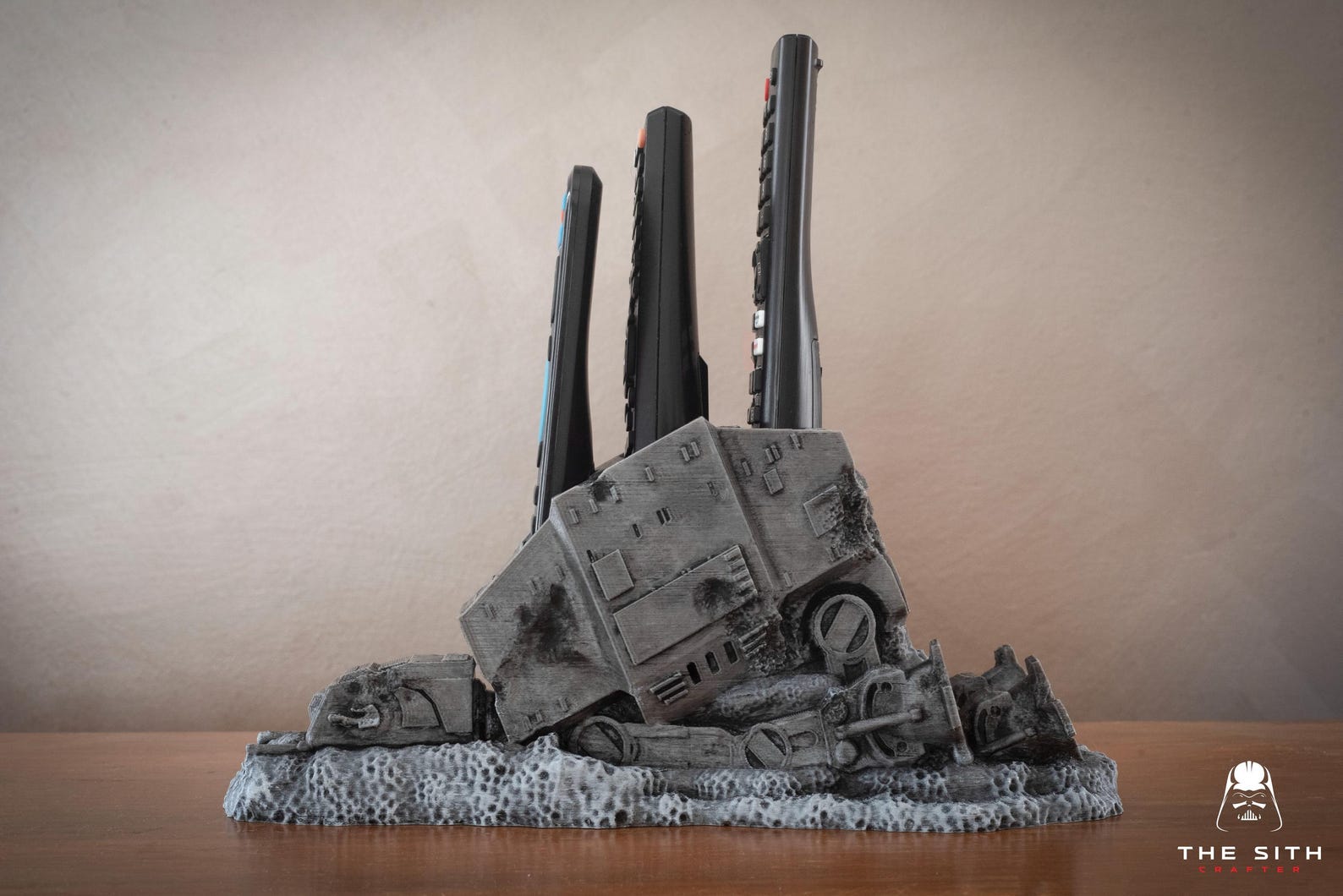 SW Custom Made AT-AT Remote Holder Desk Organizer 2