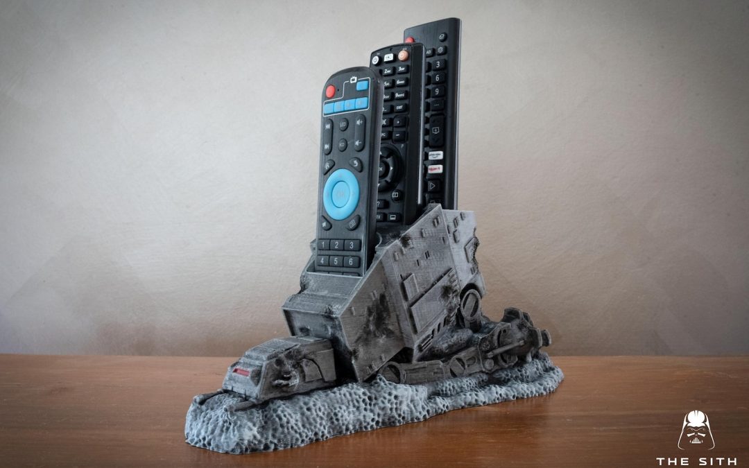 New Star Wars Custom Made AT-AT Remote Holder Desk Organizer available now!