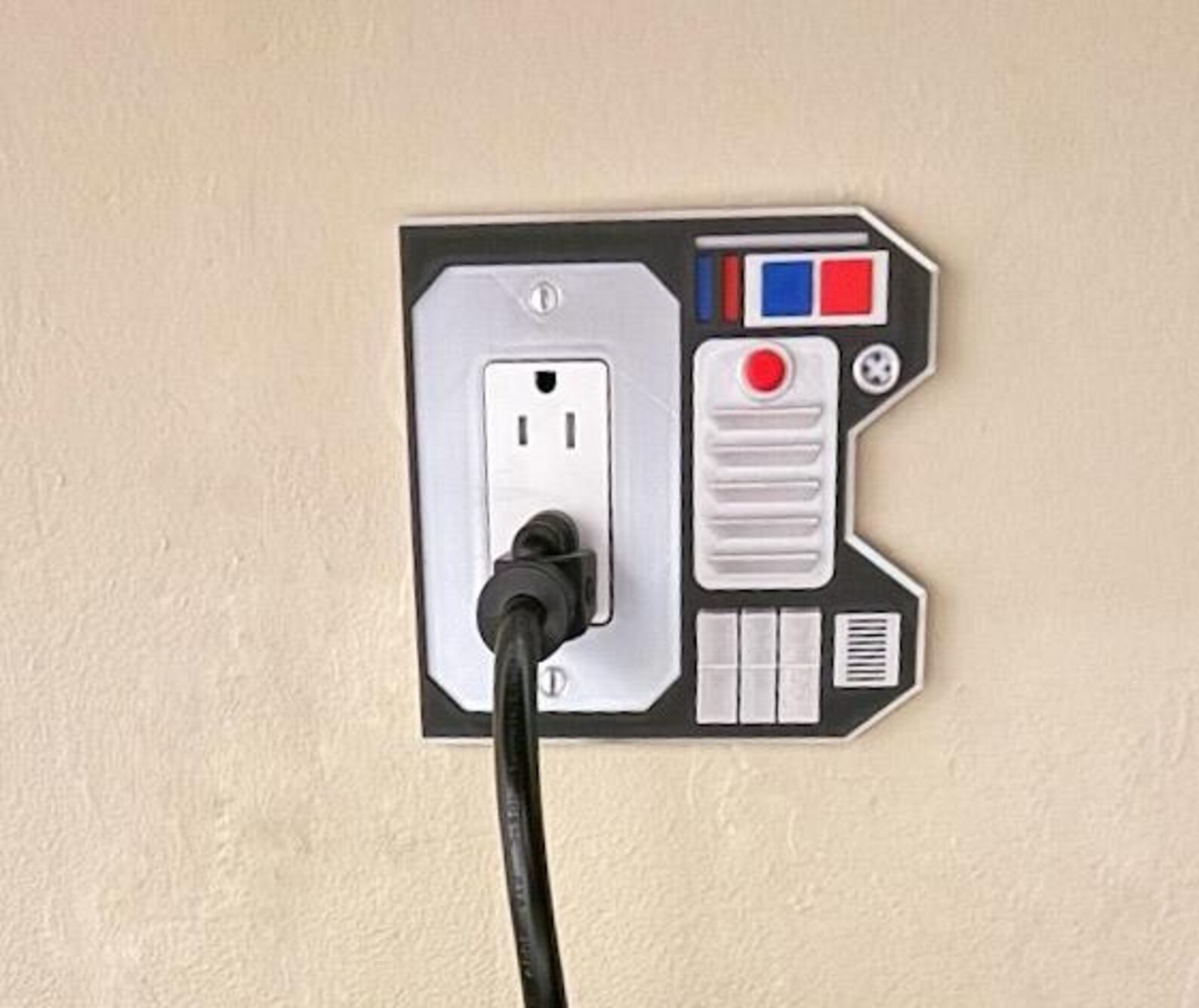 SW Power Panel Inspired Light Switch Wall Cover 2