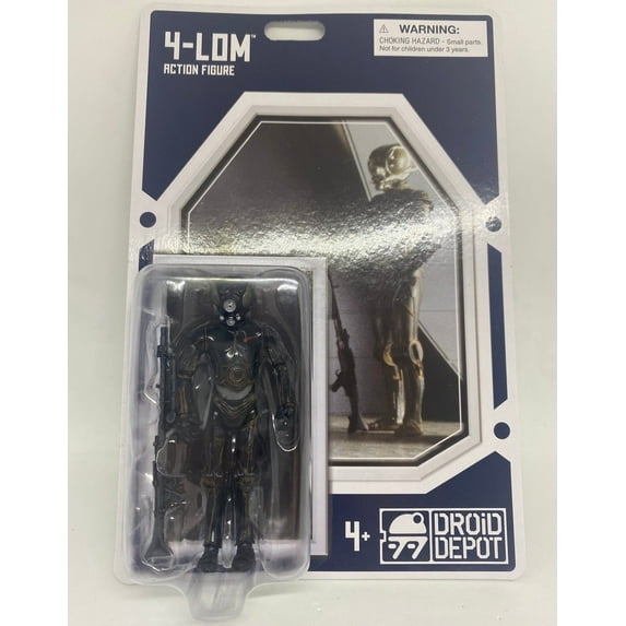 New Star Wars Galaxy's Edge Droid Depot 4-LOM Figure available now!