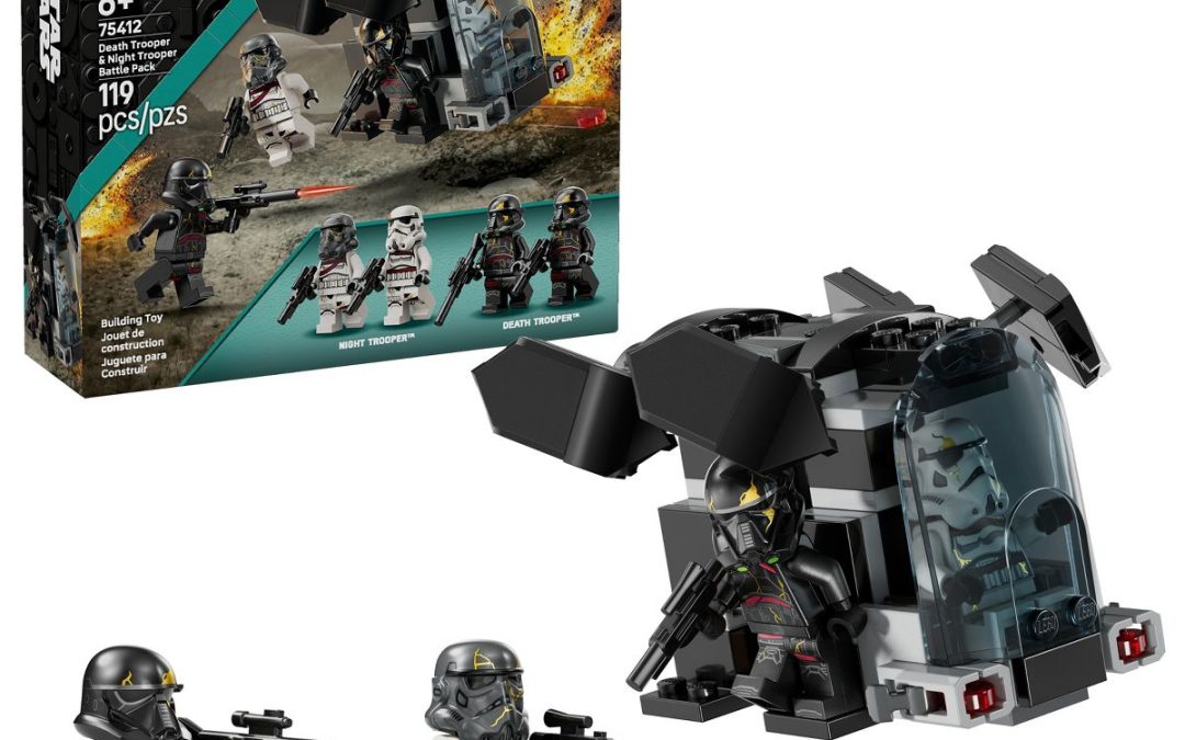 New Star Wars Ahsoka Death Trooper & Night Trooper Battle Pack Lego Set available now!