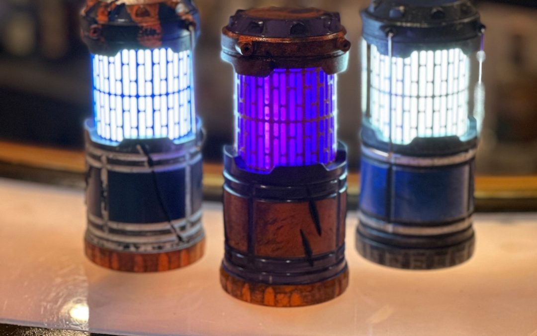 New Star Wars Inspired Cosplay Multicolored Display Lantern available now!
