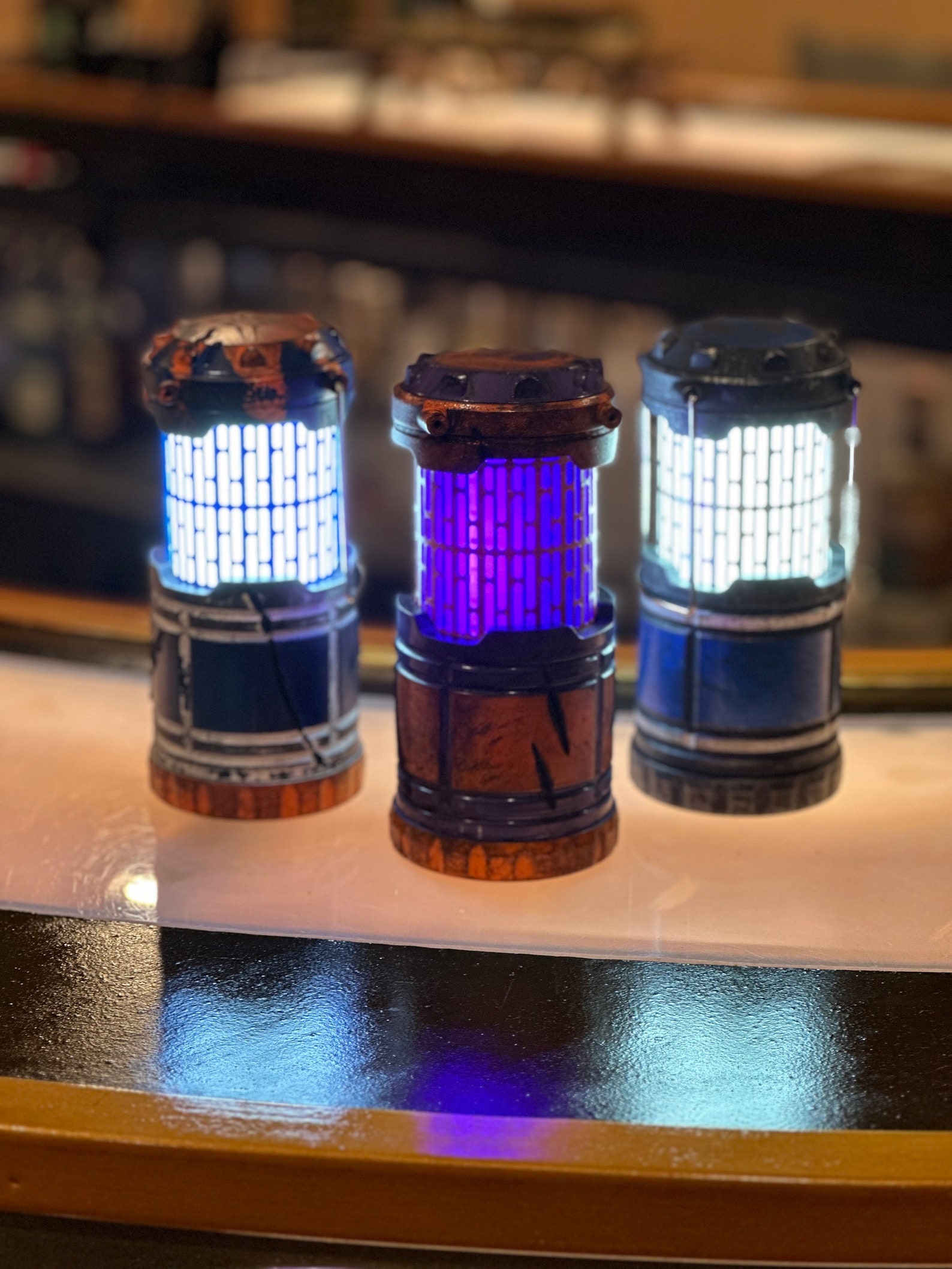 SW Inspired Cosplay Multicolored Display Lantern 1