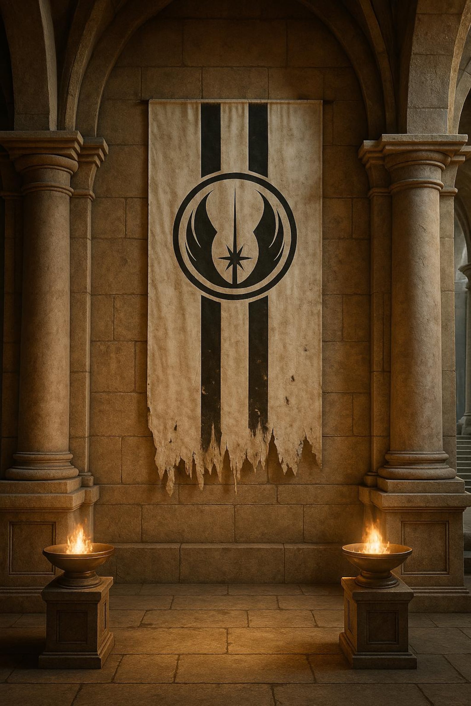 SW Inspired Jedi Order Banner 1