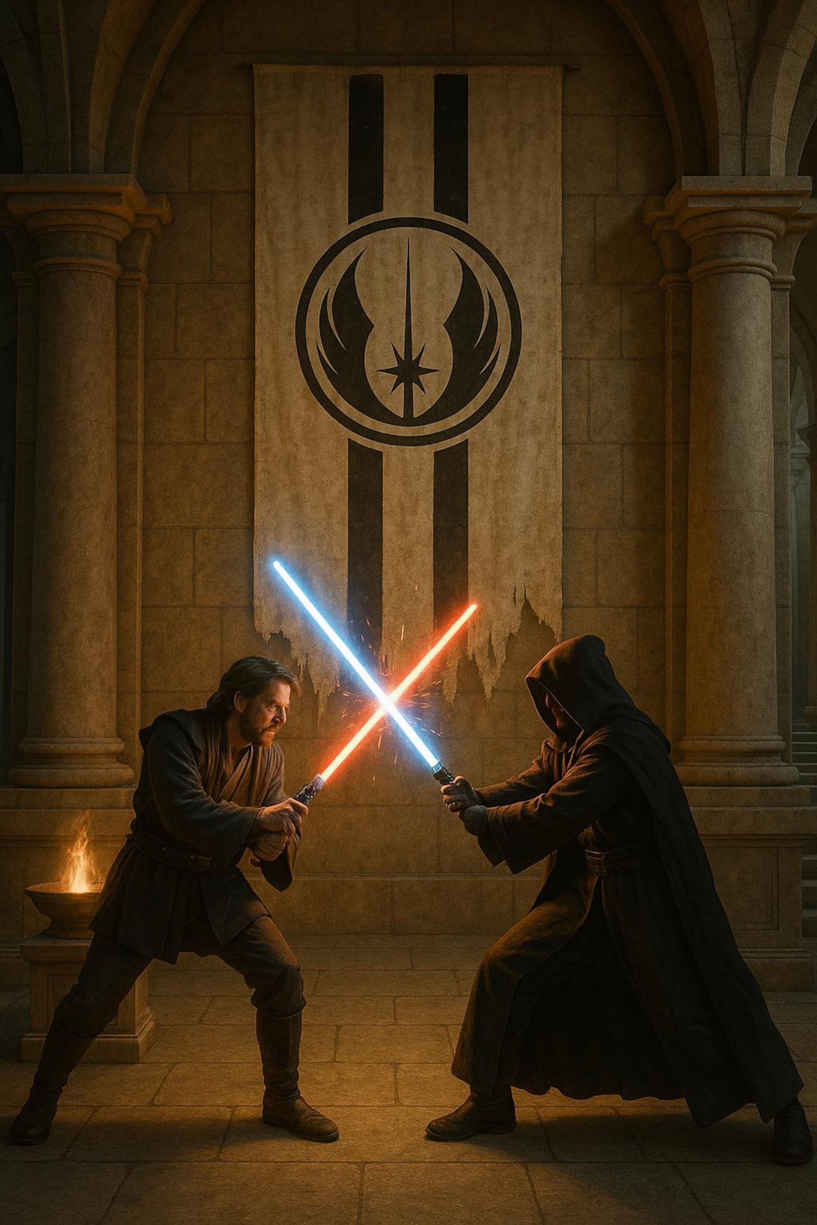 SW Inspired Jedi Order Banner 2