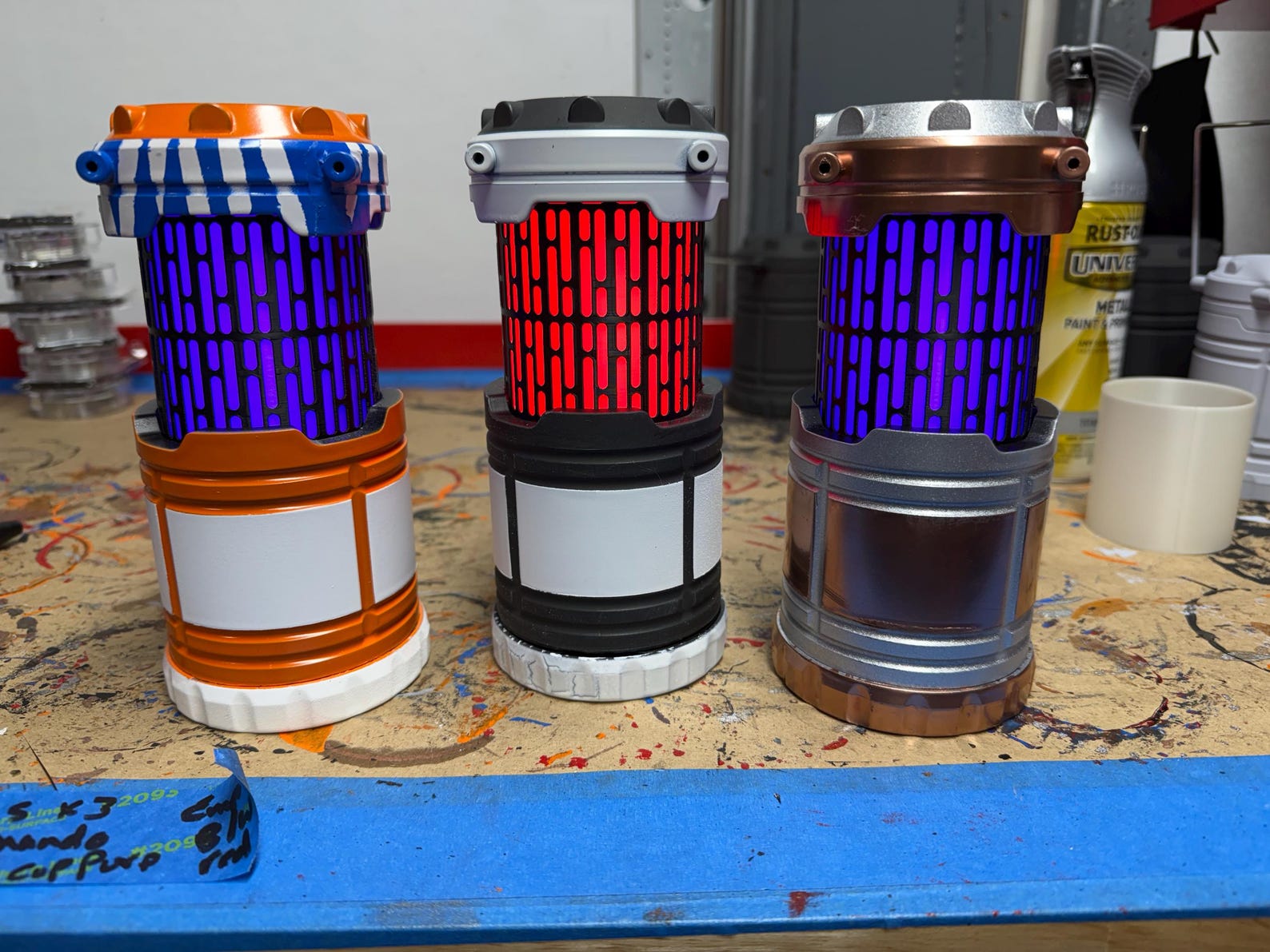 SW Inspired Cosplay Multicolored Display Lantern 2