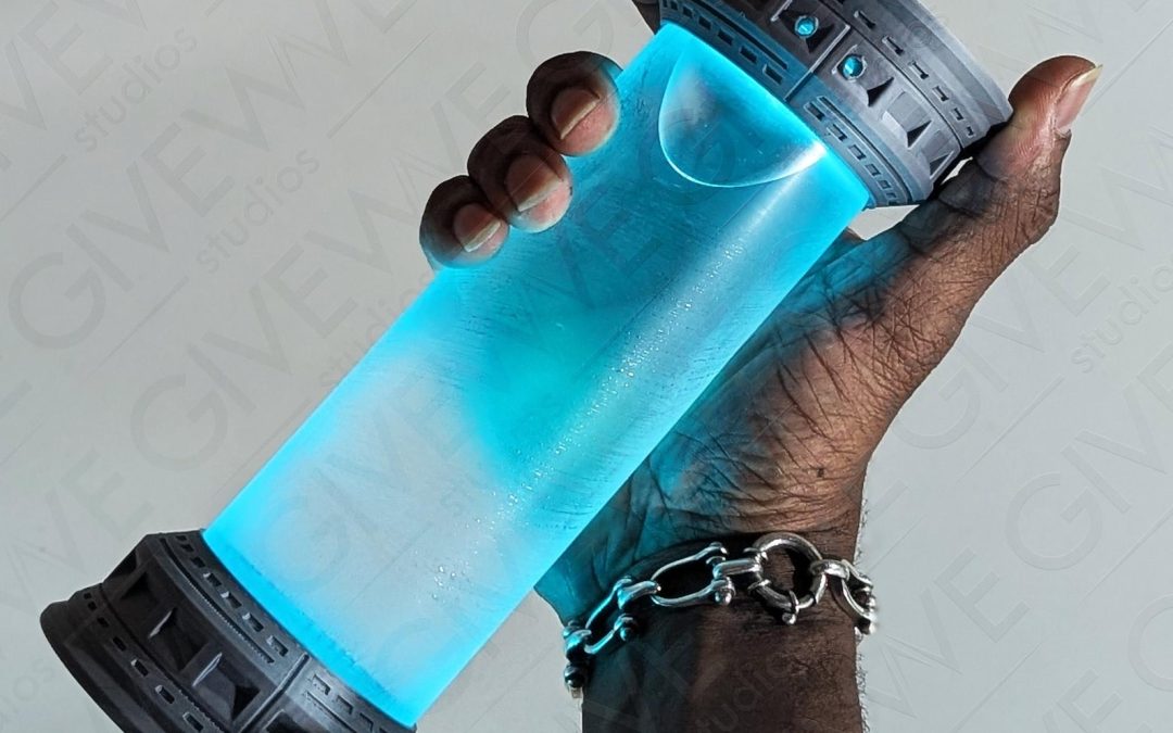 New Star Wars Bacta Tank Water Bottle RGB LED Cosplay Prop available now!