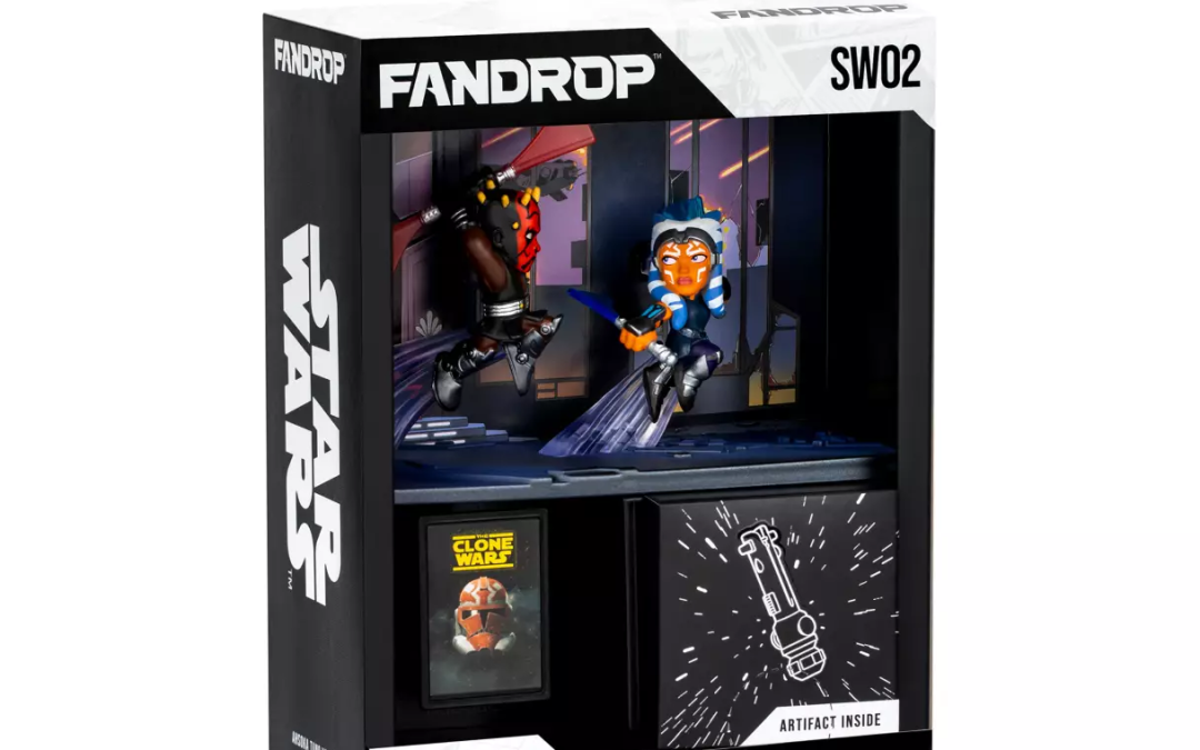 New Star Wars The Clone Wars Ahsoka Tano vs. Maul FANDROP Figure Set available now!