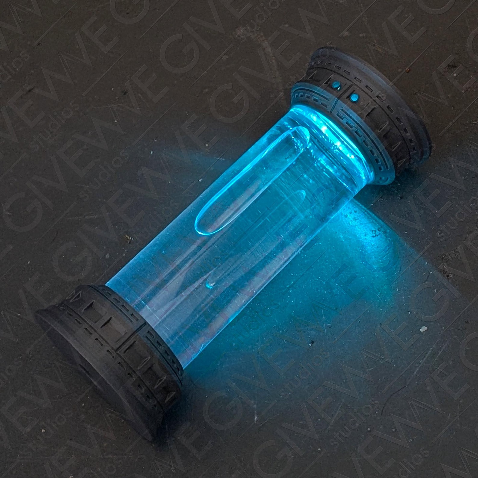 SW Bacta Tank Water Bottle RGB LED Cosplay Prop 3