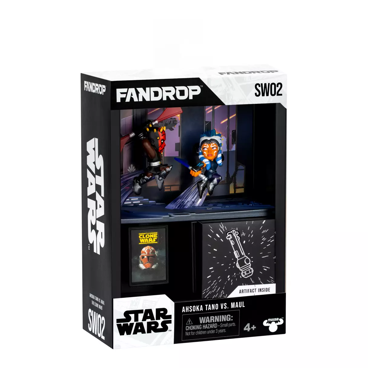 SWTCW Ahsoka Tano vs. Maul FANDROP Figure Set 2