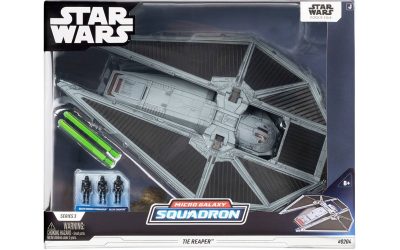 New Star Wars Micro Galaxy Squadron TIE Reaper Attack Lander 9" Vehicle and Figure Set available!