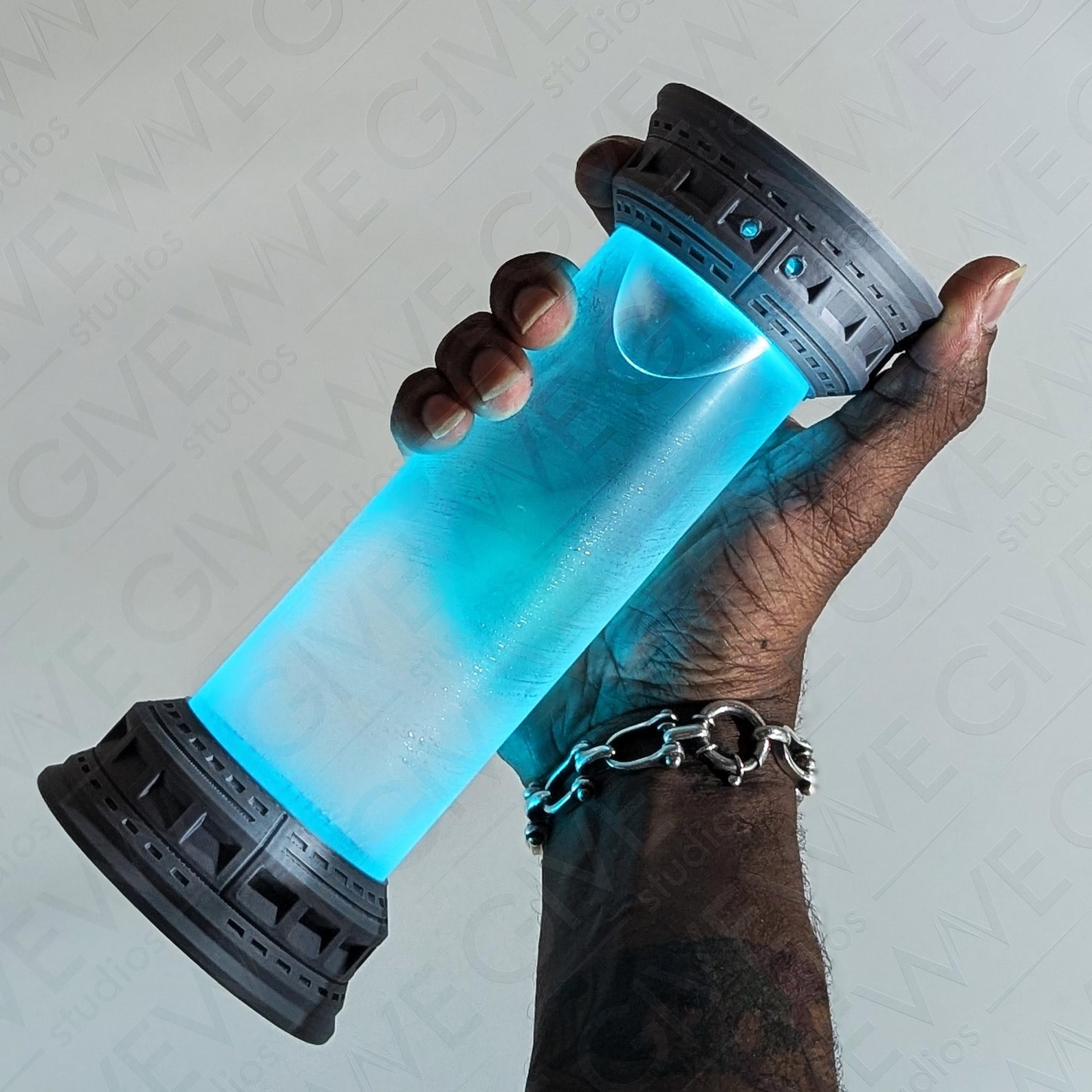 SW Bacta Tank Water Bottle RGB LED Cosplay Prop 1