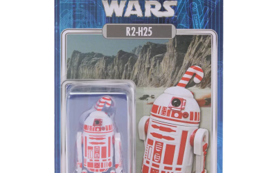 New Star Wars R2-H25 Holiday Droid Factory Figure available now!