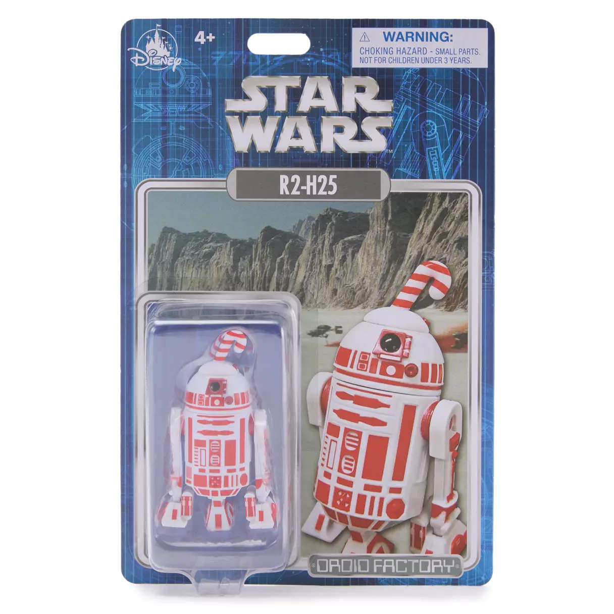 SW R2-H25 Holiday Droid Factory Figure 1
