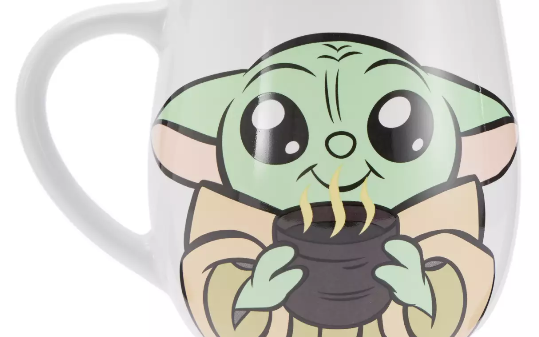 New The Mandalorain The Child (Grogu) Character Ceramic Hot Beverage Mug available now!