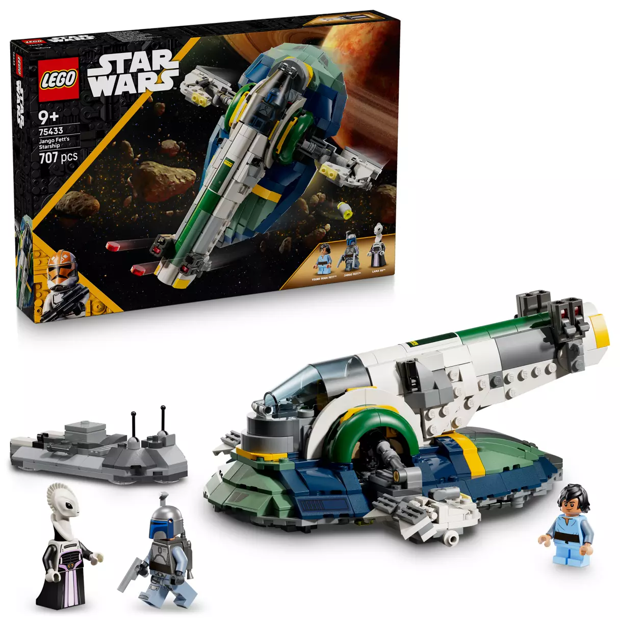 AOTC Jango Fett's Starship Lego Set 1