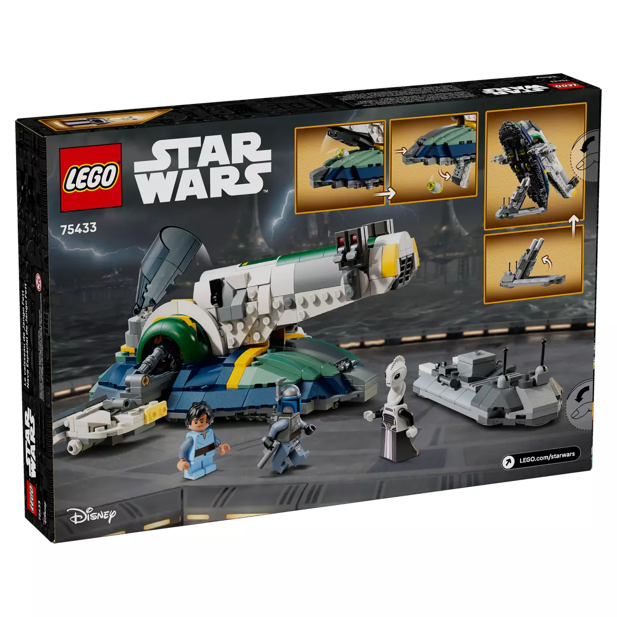AOTC Jango Fett's Starship Lego Set 2