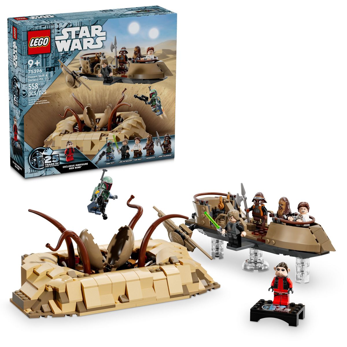 ROTJ Desert Skiff & Sarlacc Pit Building Lego Set 1