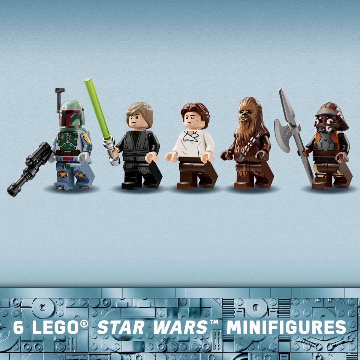 ROTJ Desert Skiff & Sarlacc Pit Building Lego Set 3