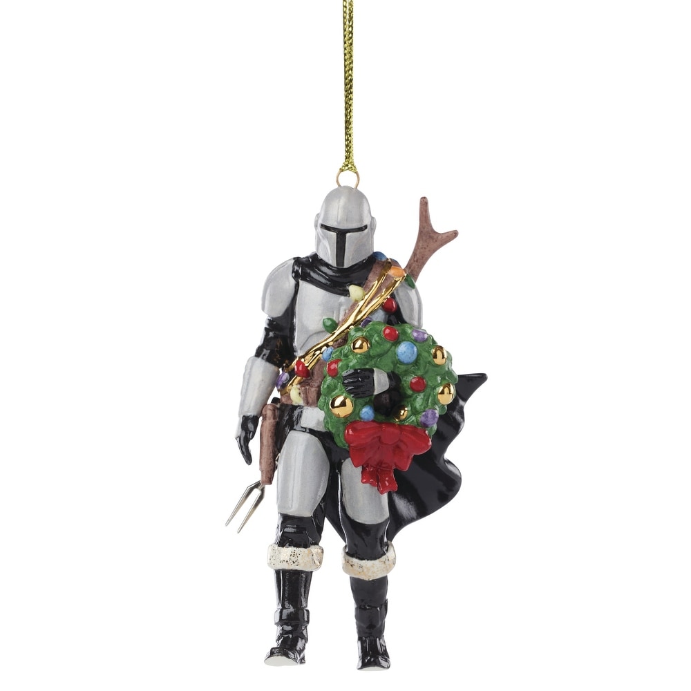 TM Din Djarin Lenox Christmas Ornament 1