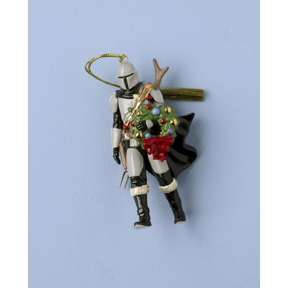 TM Din Djarin Lenox Christmas Ornament 2