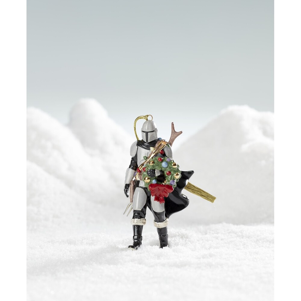 TM Din Djarin Lenox Christmas Ornament 3