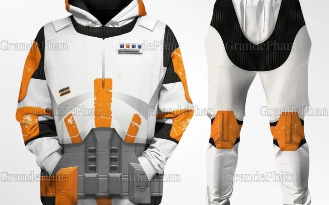 New Star Wars Commander Cody Halloween 3D Hoodie Jogger Cosplay Costume available now!