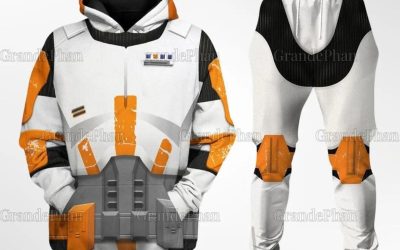 New Star Wars Commander Cody Halloween 3D Hoodie Jogger Cosplay Costume available now!