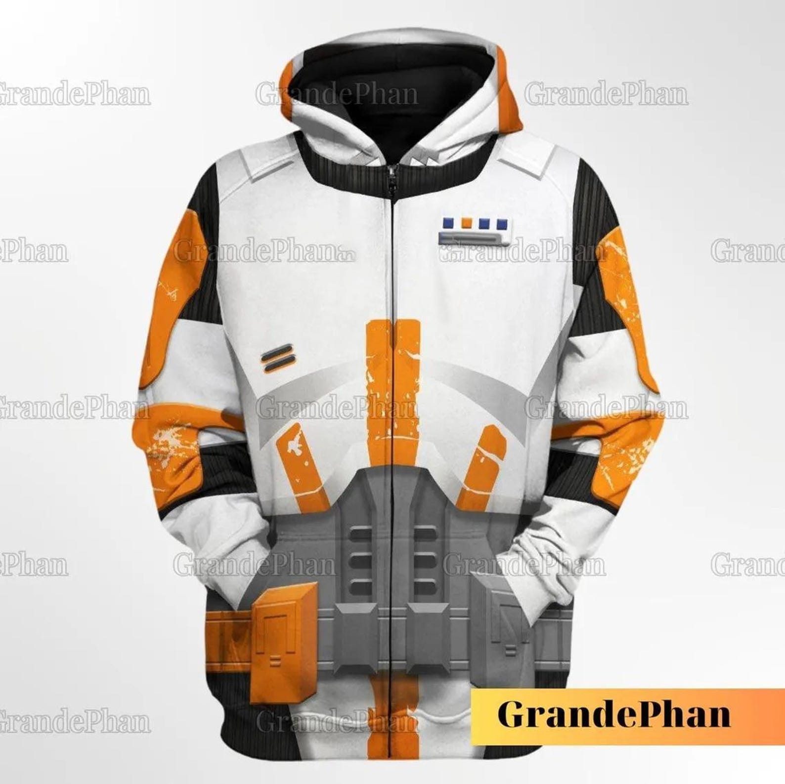 SW Commander Cody Halloween 3D Hoodie Jogger Cosplay Costume 2