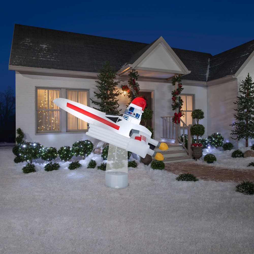 SW Christmas Inflatable Airblown X-Wing Fighter Decoration 1