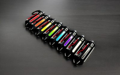 New Star Wars Kyber Fuel Cell Glowing LED Fidget Toy Keychain available now!