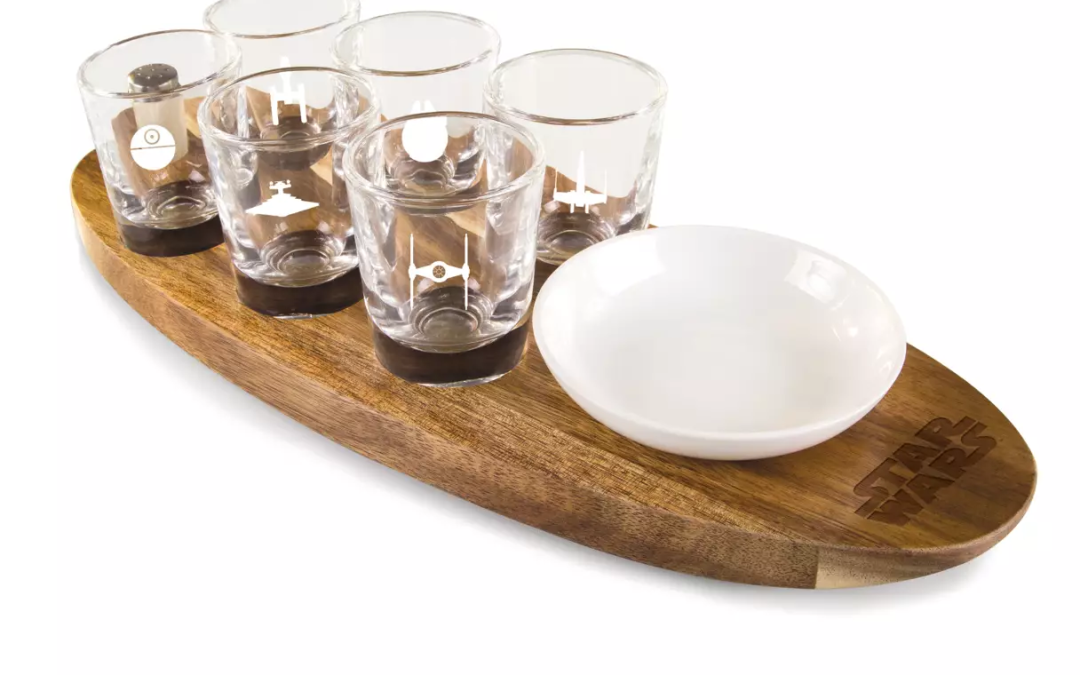 New Star Wars Symbol Glass Tasting Set available now!