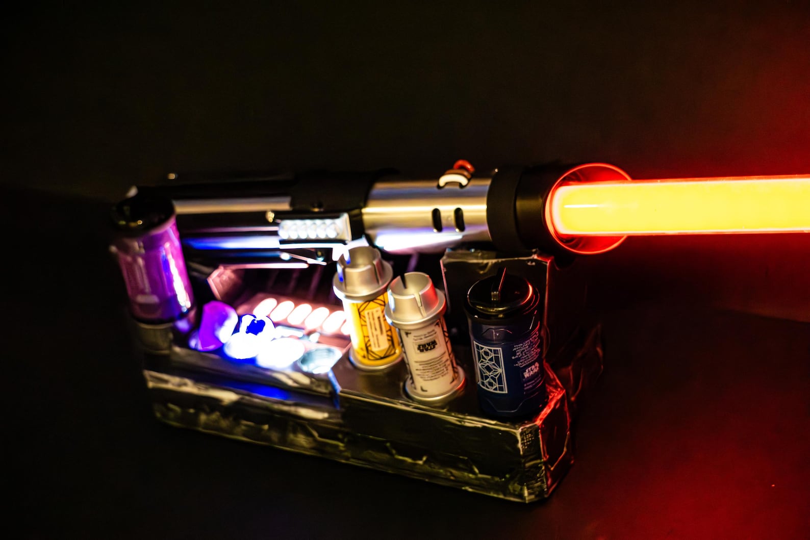 SW Inspired Savi's Lightsaber Display Stand 2