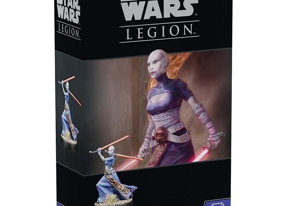 New Star Wars: Legion Asajj Ventress Operative Expansion Single Figure Pack available now!